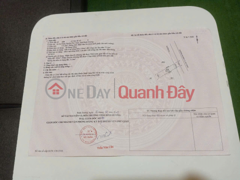 ĐẤT ĐẸP - GIÁ TỐT - CẦN BÁN NHANH Lô Đất Tại An Bình, Phú Giáo, Bình Dương _0
