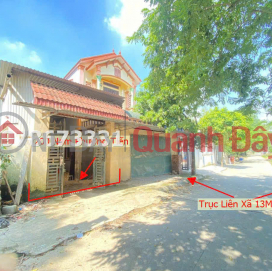 FOR SALE LOT OF LAND ON THE MAIN AXIS OF THE COMMUNE IN NAM PHUONG TIEN-CHUONG MY _0