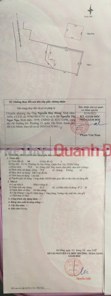 đ 2,9 tỷ Chính Chủ Bán Nhà Cấp 4 Có Gác Lửng Tại Kiệt 172 Nguyễn Công Trứ, Phường An Hải Đông, Quận Sơn Trà.