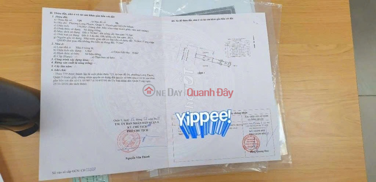 Property Search Vietnam | OneDay | Nhà ở, Niêm yết bán LÔ ĐẤT ĐẸP - CẦN BÁN LÔ ĐẤT MẶT TIỀN Đường Long Phước, P.Long Phước (Q. 9 cũ),TP.Thủ Đức, HCM