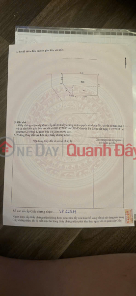 đ 19,5 tỷ [Nguyên Túc] bán nhanh 4 mặt tiền-ô tô đỗ- 643 Phạm Văn Đồng-Cầu Giấy-Hà Nội