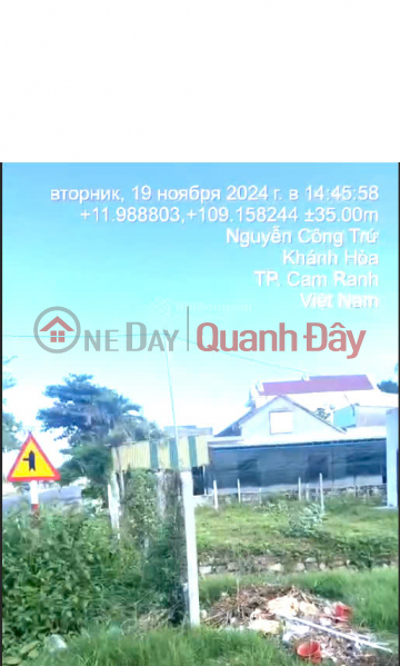 Bán gấp lô mặt tiền đường Nguyễn Công Trứ 967m2 (Cam Ranh) | Việt Nam, Bán, đ 8,5 tỷ