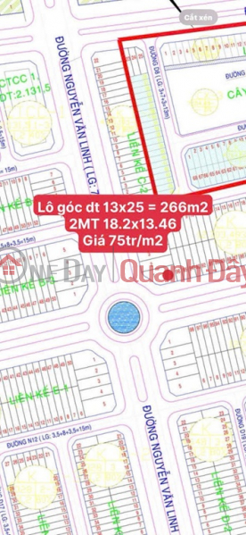 ĐẤT CHÍNH CHỦ - THỔ CƯ 100% - Góc 2 MẶT TIỀN Đường Nguyễn Văn Linh, KĐT Hoàng Phát, TP Bạc Liêu Việt Nam, Bán đ 19,95 tỷ