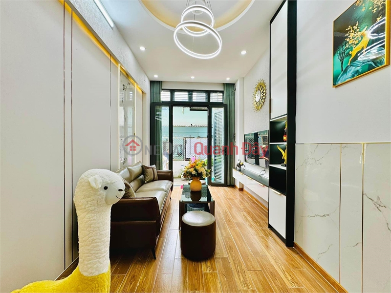 Super nice house, 4 floors, fully furnished, D. Nguyen Tu Gian Go Vap, only 4.7 billion, Vietnam, Sales, đ 4.7 Billion