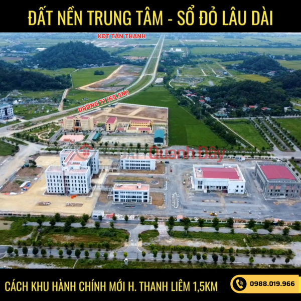 Ra mắt bom tấn đầu tư bđs thành phố công nghiệp - Khu đô thị Tân Thanh Elite City, Công ty Đất xanh miền bắc Việt Nam, Bán, đ 1,5 tỷ