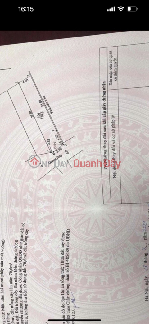 120.6 NINH SON ROAD FACE - CHUC SON TT TOWN LAND BUSINESS SIDE ROAD FACE PRICE just over 10 million\/m _0