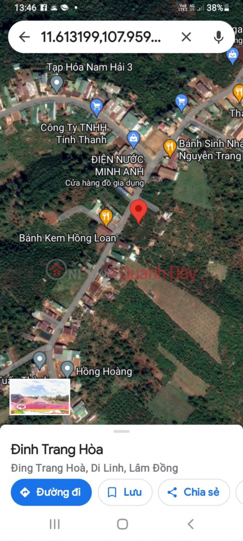 OWN NOW A Lot Of Land In Village 9, Tan Lam - Tan Lam Commune - Di Linh District - Lam Dong _0