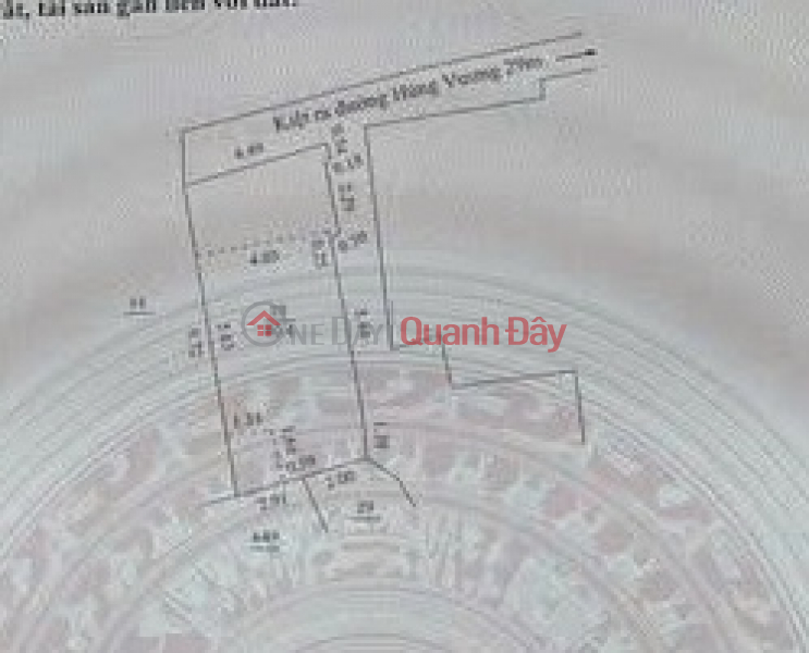 Property Search Vietnam | OneDay | Residential Sales Listings ► Corner plot with two open sides, 25m from Hung Vuong main road, right next to BIG C, 40m2, 2.65 billion VND