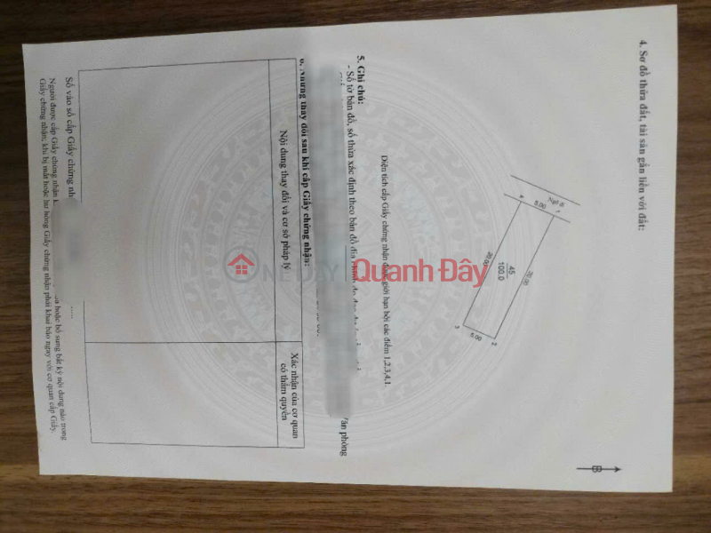Land for sale in Nguyen Khe - Dong Anh 100m 6.3 billion, Vietnam | Sales đ 6.3 Billion
