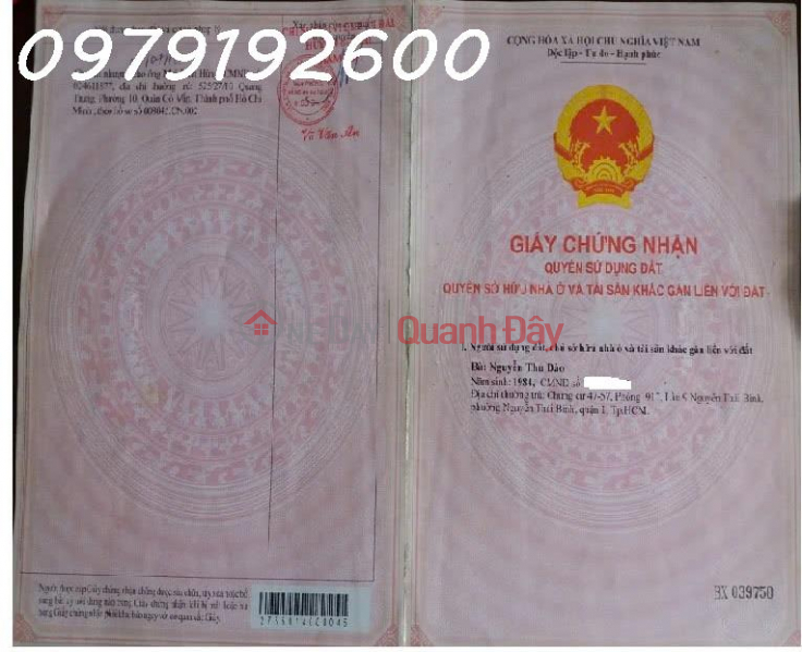  | Làm ơn chọn, Nhà ở Niêm yết bán đ 14,5 tỷ