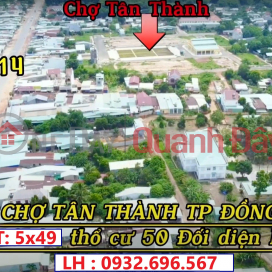 Land Right at Tan Thanh Market Opposite Dong Xoai Industrial Park 1 MT Highway 14 The price is outrageous _0