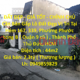 BEAUTIFUL LAND - GOOD PRICE - OWNERS Need to Sell Beautiful Land Plot Urgently Location in Thu Duc City, HCM _0