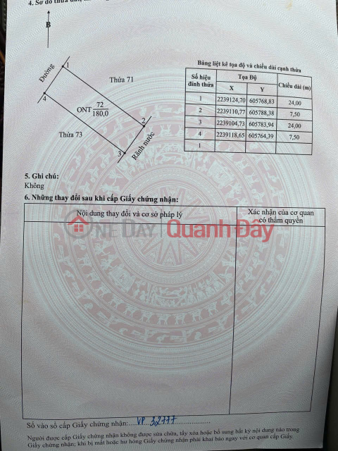 HOT HOT – CHÍNH CHỦ CẦN BÁN LÔ ĐẤT VỊ TRÍ ĐẸP TẠI Khánh Hòa, huyện Yên Khánh, tỉnh Ninh Bình _0