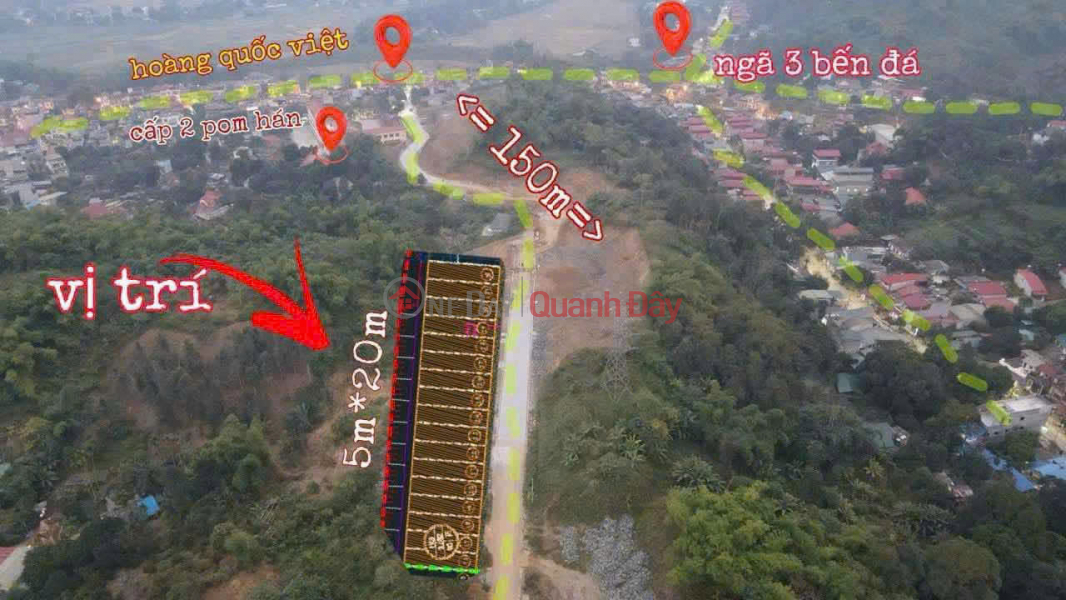 HOT HOT – CHÍNH CHỦ CẦN BÁN ĐẤT VỊ TRÍ ĐẸP TẠI đường H1, Phường Pom Hán, TP Lào Cai, Tỉnh Lào Cai | Việt Nam | Bán, đ 1,25 tỷ