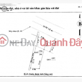 Đất mặt tiền Quốc lộ 46 - Ngay cổng chào Quê Ngoại Bác Hồ Kim Liên - Có dòng tiền cho thuê _0