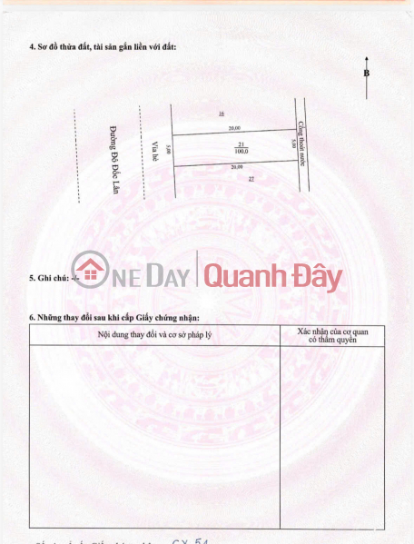 MẶT TIỀN ĐÔ ĐỐC LÂN – ĐƯỜNG 10.5M – TRỤC ĐƯỜNG KINH DOANH Niêm yết bán