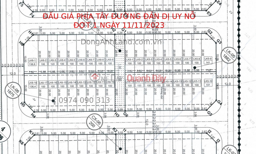 Bán đất đấu giá Tây Đản Dị Uy Nỗ Đông Anh Hà Nội Việt Nam Bán đ 4,2 tỷ