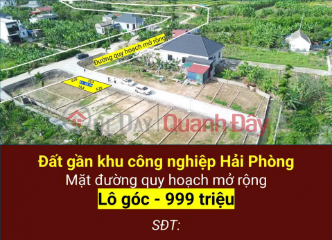 Cơ hội vàng đón sóng bất động sản Tràng Duệ, Hải Phòng - Đất đẹp ngay cổng Khu công nghiệp _0