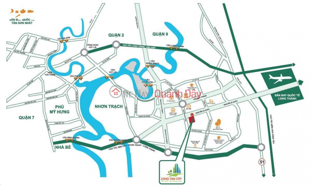 Property Search Vietnam | OneDay | Residential, Sales Listings Prime corner plot facing the market, rare opportunity in Long Tan City, 171.2m2, owner urgently needs money and is selling at a low price.