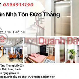 Bán nhà Phố Tôn Đức Thắng, 40m2 Thang Máy Xịn, Nội Thất Long Lanh, Giá: 13.6 Tỷ, Lh: 0396935190. _0