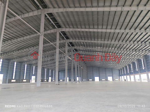 WAREHOUSE FOR RENT OUTSIDE QUE VO 3 INDUSTRIAL PARK – BAC NINH<br \/> Diverse area: 3,000m² – 6,000m² – 9,700m _0