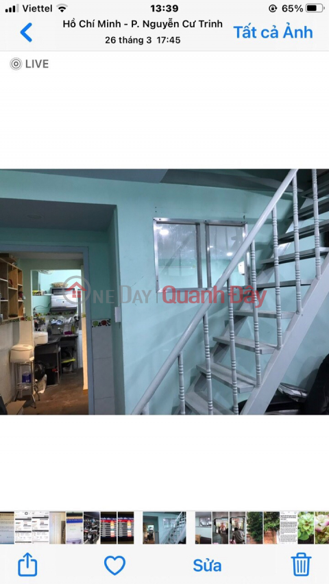 Owner Needs To Sell House On Nguyen Cu Trinh Street District 1 Price Only 6 Billion 5 _0