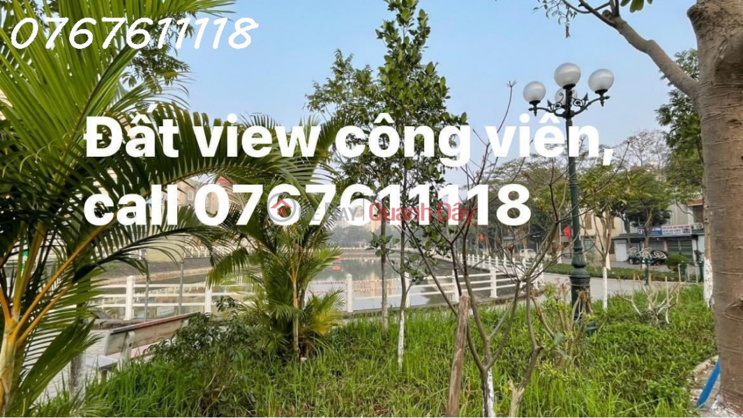 Viet Hung land for sale, view of new lake park, book A4,80m, 7.8 billion, Vietnam, Sales ₫ 4.8 Billion