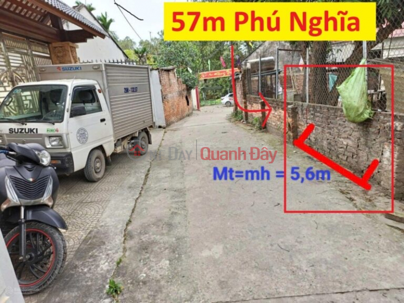 CHÍNH CHỦ BÁN LÔ ĐẤT 57M TẠI PHÚ NGHĨA-CHƯƠNG MỸ-HÀ NỘI Niêm yết bán
