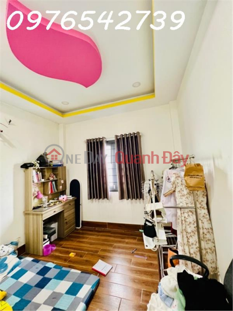 EXTREMELY RARE, NGUYEN THI TT STYLE HOUSE IN DISTRICT 12, FOR ONLY 4.8 BILLION 4-FLOOR HOUSE, 50M2, CAR ALley _0