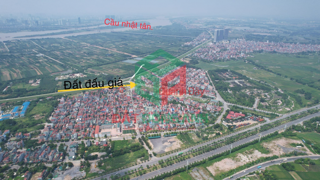 Land auctioned in Dong Village, Tam Xa Commune, Dong Anh District, Hanoi City on September 16, 2023 Sales Listings
