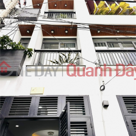 4-Story House, Free Furniture, D. Phan Huy Ich, Ward 12, Go Vap, Only 4.45 billion _0