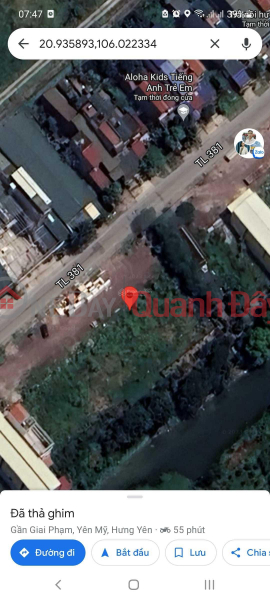 The owner needs to sell quickly Business Land Lot Provincial Road 381 - Giai Pham - Yen My - Hung Yen, Vietnam, Sales, đ 3.6 Billion