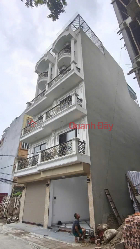 NEW BEAUTIFUL HOUSE FOR SALE, BUSINESS, SIDEWALK, CARS, AVOID PARKING, Duc Giang Street, 40m2 X 6 floors, 11.5 billion, Long Bien. _0
