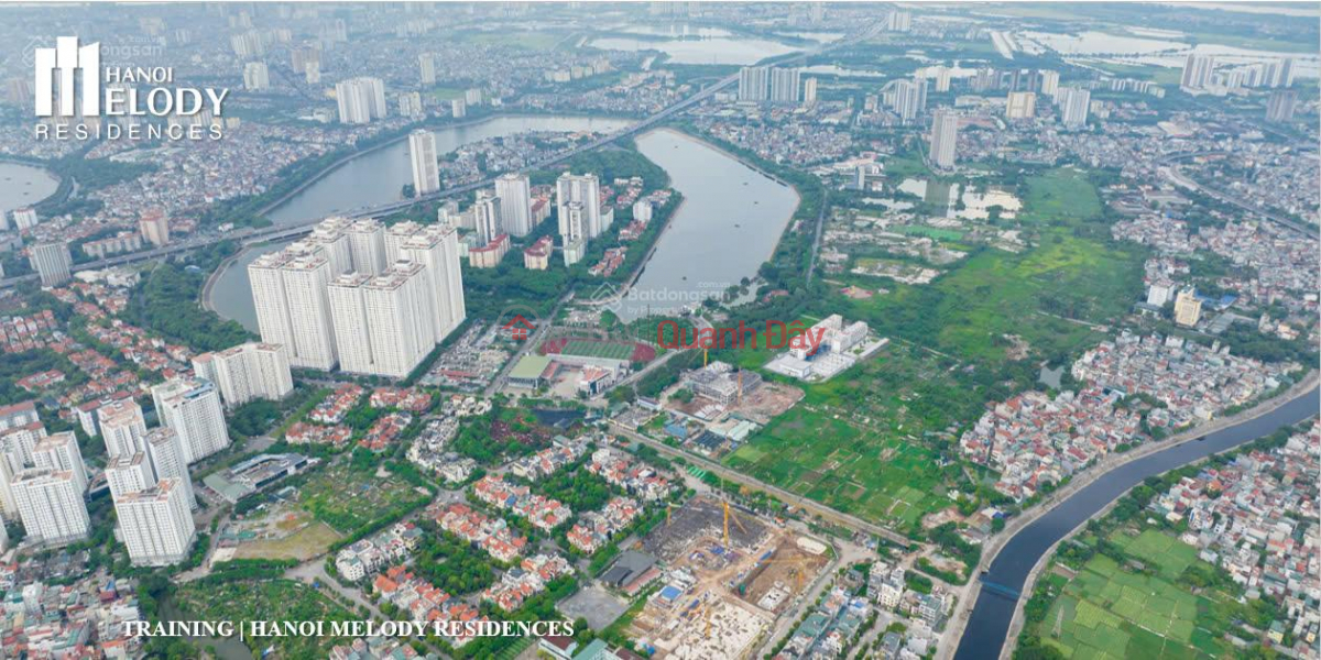 Hanoi Melody Linh Dam apartment, 10% discount on foreign exchange fund, booking 50 million, choose apartment, choose floor Sales Listings