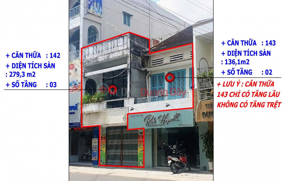 OWNER FOR SELLING 2 FOLD FRONT HOUSES NUMBER 3, 4 Ly Tu Trong Street, Long Xuyen City, An Giang Sales Listings