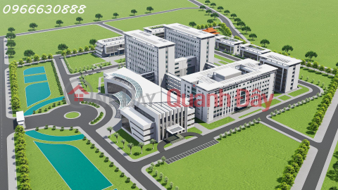 Very good business frontage location at Hospital A under construction in Tuyen Quang City 100m2 5m frontage only 1ty050 _0