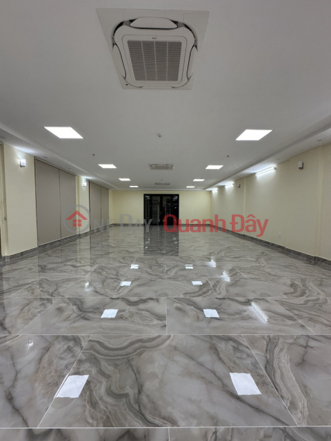 (Tin thật 100%) Bán tòa VP cao cấp 2 mặt tiền 136m2 x 9T tại mặt phố Trần Vỹ - Cho thuê 2,2 tỷ/năm _0