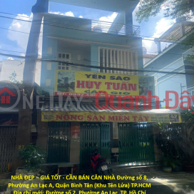 BEAUTIFUL HOUSE – GOOD PRICE - HOUSE FOR SALE Street No. 8, An Lac A Ward, Binh Tan District (Ten Lua Area),Ho Chi Minh City _0