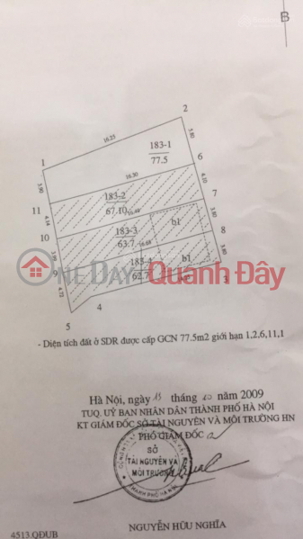 Property Search Vietnam | OneDay | Residential, Sales Listings, Private house for sale by owner in Ha Dinh, Thanh Xuan, Hanoi with land area of 77.5m2 to build 5-storey protected area
