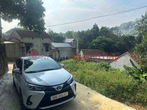 CC offers 7 lots for sale in Son Dong, Tien Phuong, Chuong My, Hanoi, approximately 900 million, car access, adjacent to Highway 6 _0