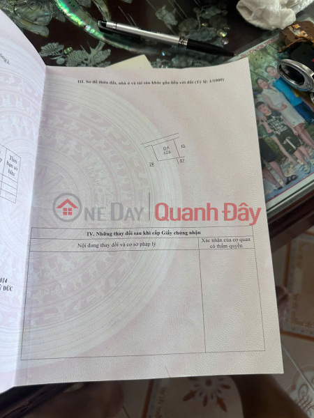 đ 1,95 tỷ, Bán nhà An Mỹ - Nay thuộc xã Hồng Sơn, Hà Nội, ô tô tránh, giá 1,9x tỷ - Tiềm năng tăng giá
