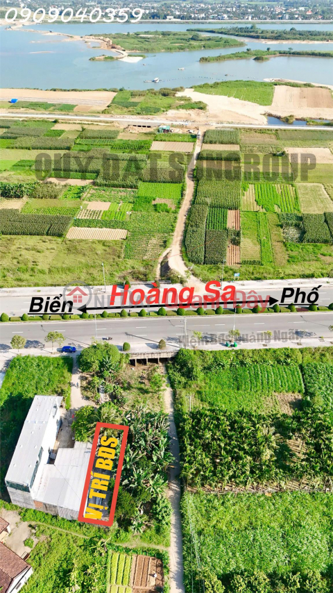 LAND FOR SALE NEAR HOANG SA - TRUONG QUANG TRONG, QUANG NGAI _0
