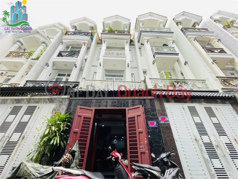 4-storey house, area 4x13m. Plot area, near Park, Thong Nhat, Ward 15, only 5.69 billion _0