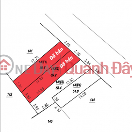 Quick sale of 51.8m2 beauty queen land plot opposite Van Quan auction, Do Dong, Thanh Oai. Price 3x million _0