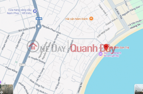 ► Beachfront land on Hoang Sa Street, Son Tra Main Beach, 220m2, 10m frontage. _0