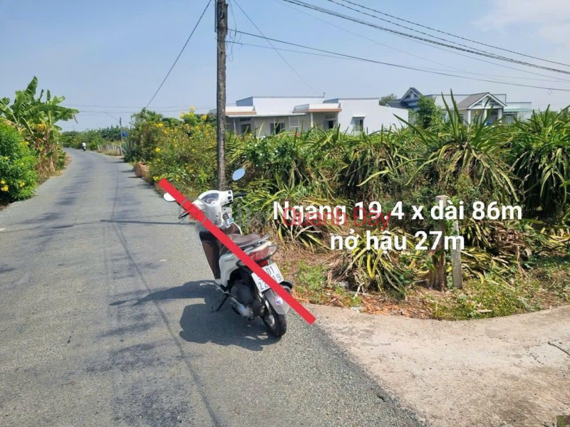 đ 4.53 Billion Own 2 Lots Of Rice Land With Strategic Asphalt Front Facade, Duong Xuan Hoi Commune, Chau Thanh - Long An