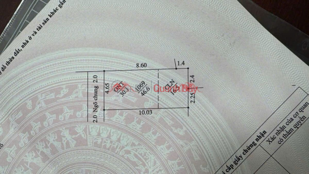 đ 10 triệu, CHÍNH CHỦ CẦN BÁN LÔ ĐẤT 46,6M TẠI PHƯỢNG ĐỒNG-PHỤNG CHÂU-CHƯƠNG MỸ-HÀ NỘI