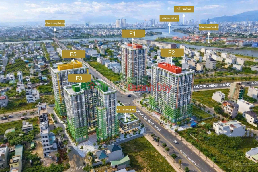 Property Search Vietnam | OneDay | Nhà ở, Niêm yết bán, Bán Studio F2 tầng 12A trục 11 | view đường Nguyễn Phước Lan | chỉ 1.59 tỷ