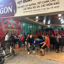 Sang quán nhậu - Mặt bằng rộng 440m2 - Vì trí đẹp Đối diện KCN Tân Tạo, gần chợ, kinh doanh tốt _0