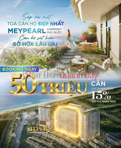 Only 435 million to immediately own 1 bedroom, 2 bedrooms, penthouse Meypearl Harmony - Long-term pink book, 36-month loan _0